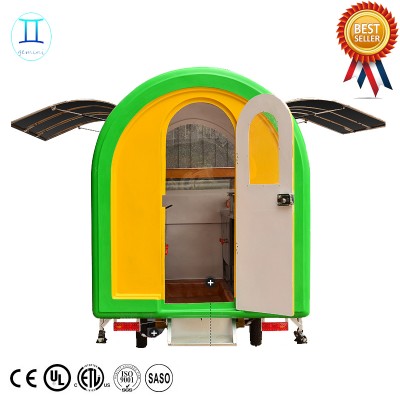 factory price small mobile pizza food cart for sale