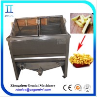 Low investment stainless steel 50kg/h small scale french fries production line