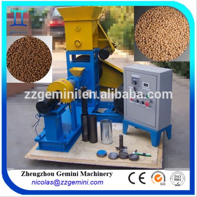 Manufacturer supply small scale 30-40kg/h 220v floating fish food machine